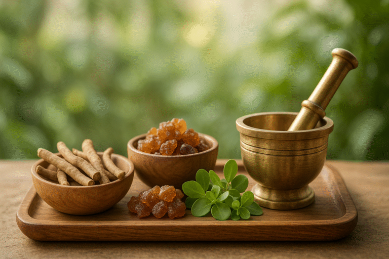 3 Ayurvedic Herbs That Boost Metabolism & Relieve Stress Naturally