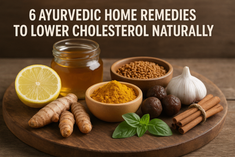 6 Ayurvedic Home Remedies to Lower Cholesterol Naturally.