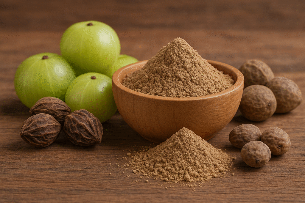 Triphala blend for detox and lipid control
