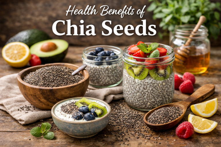 Health Benefits of Chia Seeds: Nutrition Facts, Weight Loss & How to Use Them
