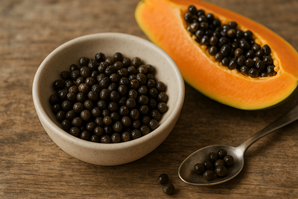Papaya Side Effects Cooking with Papaya Seeds_simple_compose