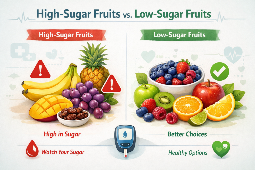 Fruits diabetics should avoid alongside healthier alternatives for better sugar control