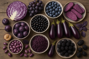 Purple-Colored Foods and Their Health Benefits for Vibrant Well-Being