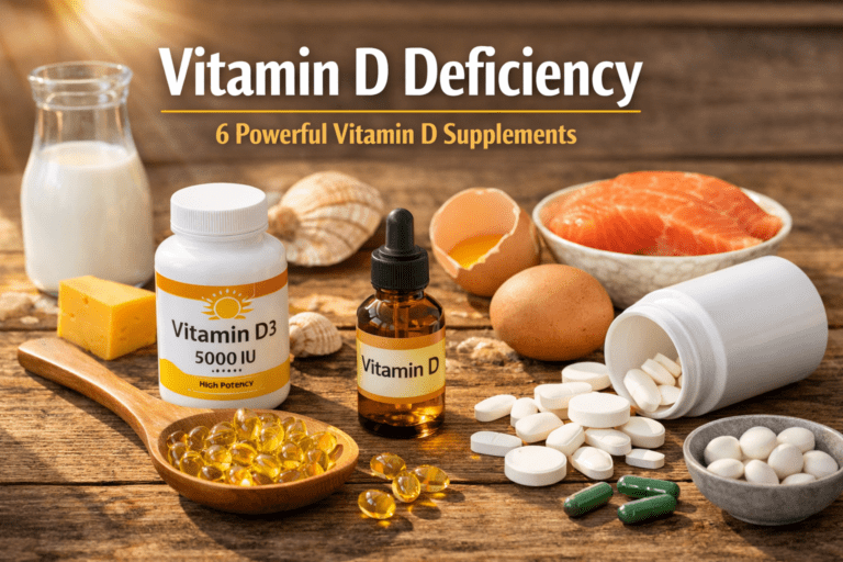 Vitamin D deficiency symptoms and best vitamin D supplements for daily health