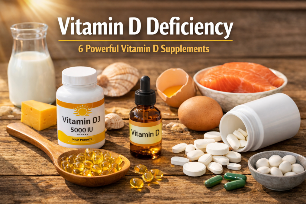 Vitamin D Deficiency—6 Powerful Vitamin D Supplements