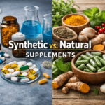 Comparison of natural vs synthetic supplements