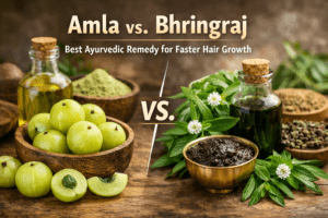 Amla vs. Bhringraj: Which Is the Best Ayurvedic Remedy for Faster Hair Growth?"