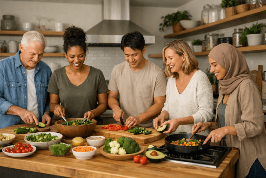 Balanced Nutrition Healthy eating lifestyle supporting long-term wellness