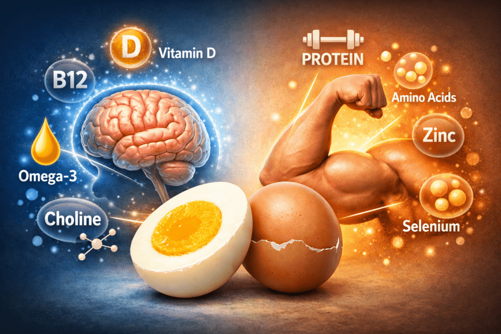 “Egg nutrition benefits for heart and metabolism”
