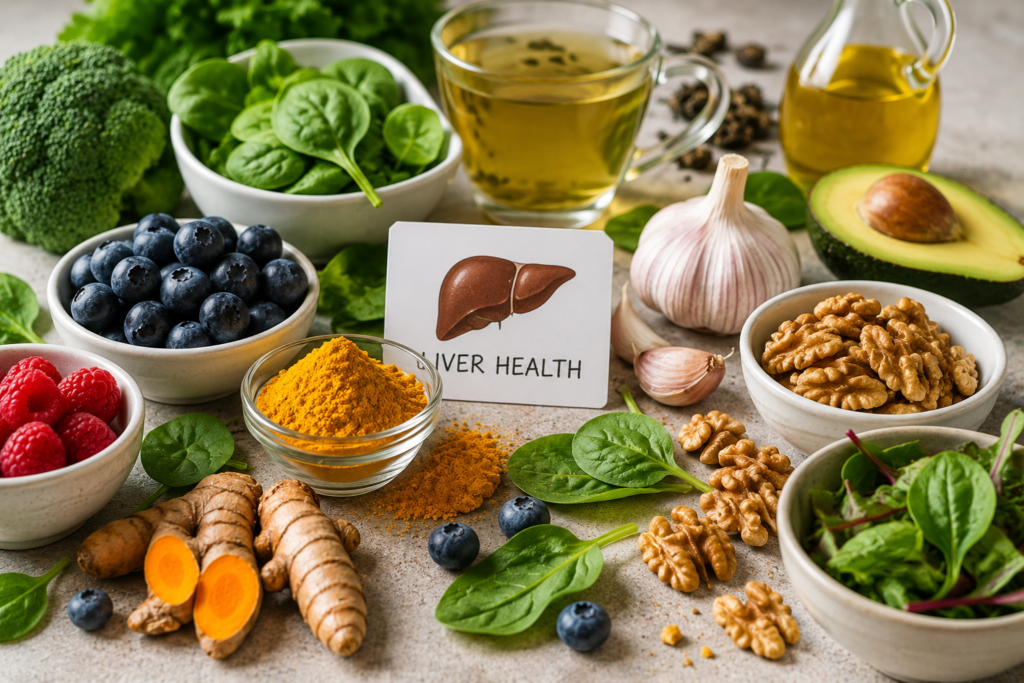 Liver cleanse: Nutrient-rich foods that support healthy liver function naturally.