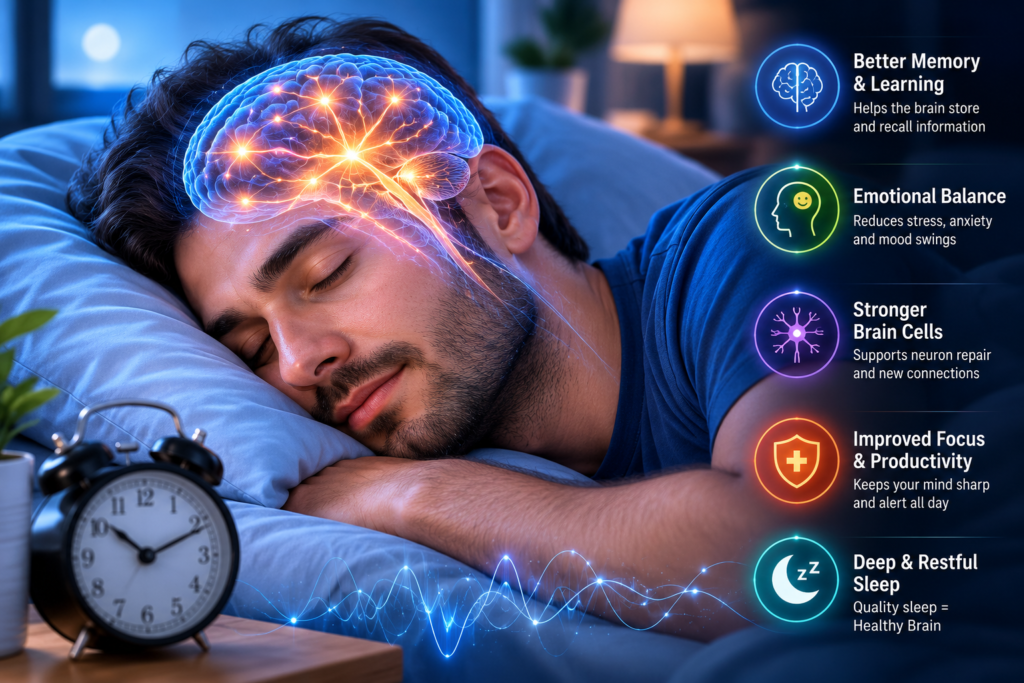 Sleep deprivation—Healthy sleep supports brain function and memory